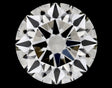 0.46 carat Round diamond K VVS2 Excellent