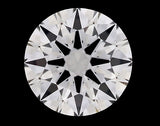 0.21 carat Round diamond D  VS1 Excellent