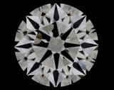 0.77 carat Round diamond G  VVS2 Excellent