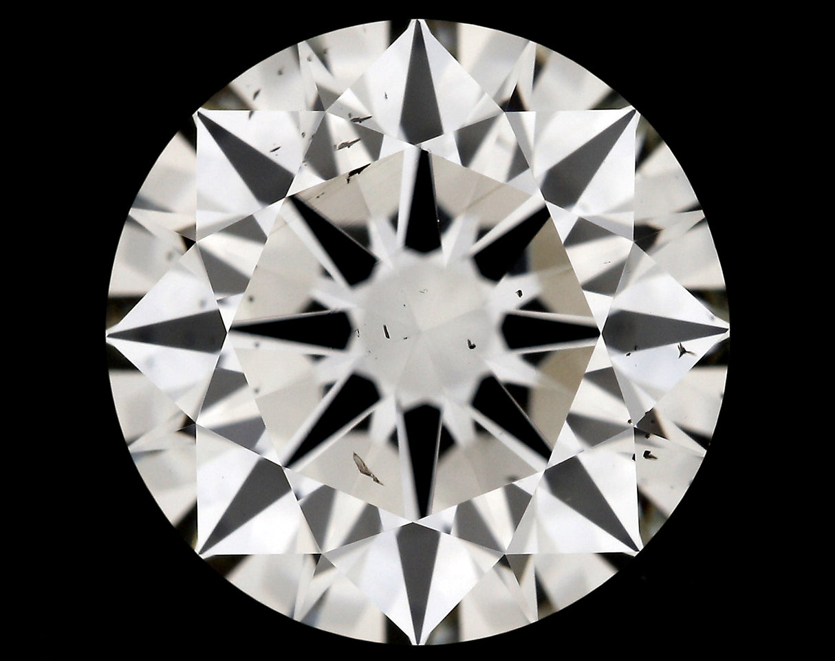 2.17 carat Round diamond J  SI1 Excellent