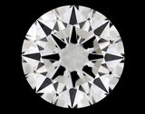 0.26 carat Round diamond H IF Excellent