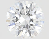 0.18 carat Round diamond E VVS2 Excellent