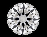 0.24 carat Round diamond D VS2 Excellent