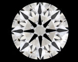 0.52 carat Round diamond I  VVS2 Excellent