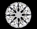 0.21 carat Round diamond D VVS2 Excellent