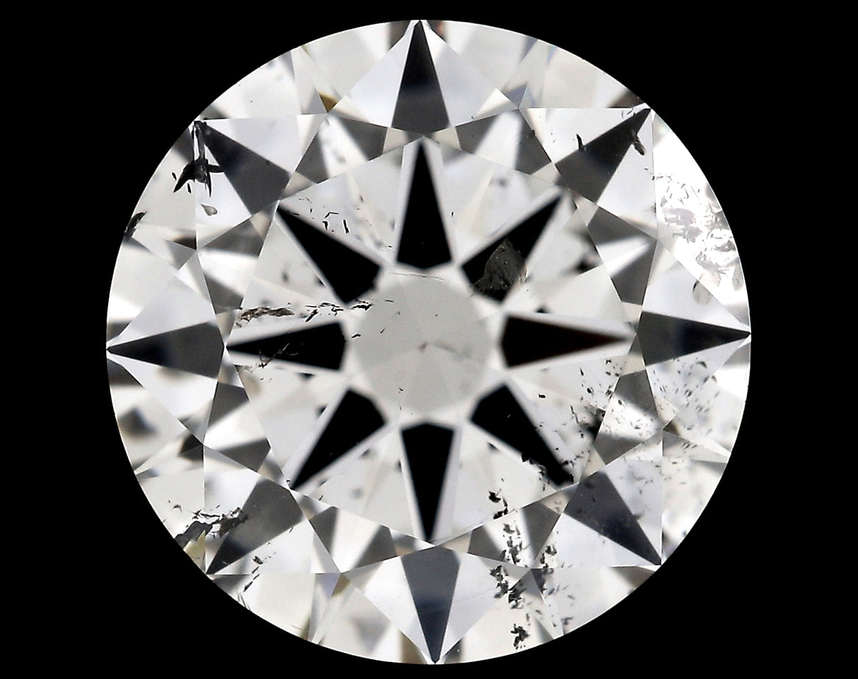 1.50 carat Round diamond G  I1 Good