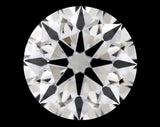 0.56 carat Round diamond H  VVS2 Excellent