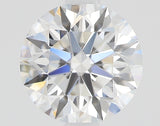 0.45 carat Round diamond E VVS1 Excellent