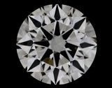 0.43 carat Round diamond J  VVS1 Excellent