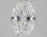 2.06 carat Oval diamond E VS1 