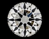 0.45 carat Round diamond K VVS2 Excellent