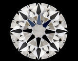 0.20 carat Round diamond F VVS1 Excellent
