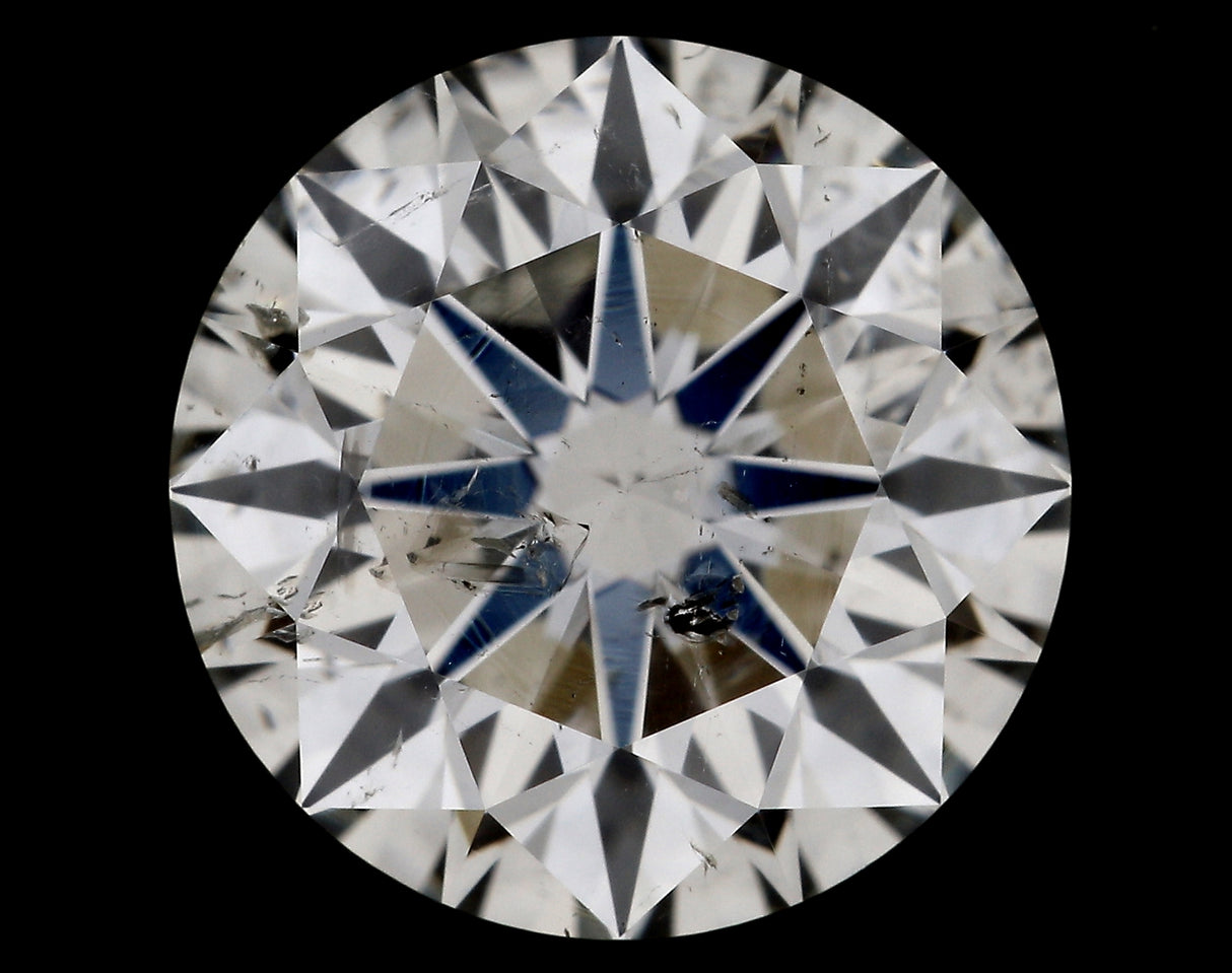 2.05 carat Round diamond I  I1 Excellent