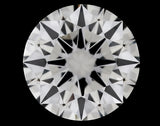 0.53 carat Round diamond F VVS1 Excellent