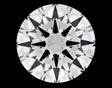 0.25 carat Round diamond D VS2 Excellent