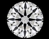 0.24 carat Round diamond D VS2 Excellent