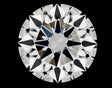 0.26 carat Round diamond F VVS1 Excellent