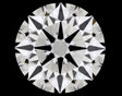 0.45 carat Round diamond F VVS2 Excellent