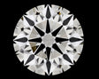 0.45 carat Round diamond I VVS1 Excellent