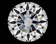 0.20 carat Round diamond F VVS2 Excellent