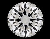0.23 carat Round diamond F VS2 Excellent