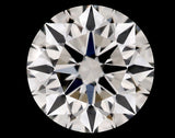 0.37 carat Round diamond H  VVS1 Excellent