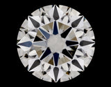 0.52 carat Round diamond H  VVS2 Excellent