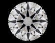 0.23 carat Round diamond D VVS2 Excellent