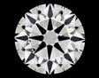 0.50 carat Round diamond F VVS2 Excellent