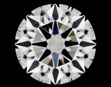 0.32 carat Round diamond F  VVS2 Excellent