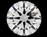 0.50 carat Round diamond I  VVS2 Excellent