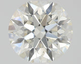 0.33 carat Round diamond J  IF Excellent