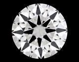 0.24 carat Round diamond D VS2 Excellent