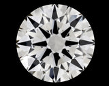 0.50 carat Round diamond I VVS2 Excellent
