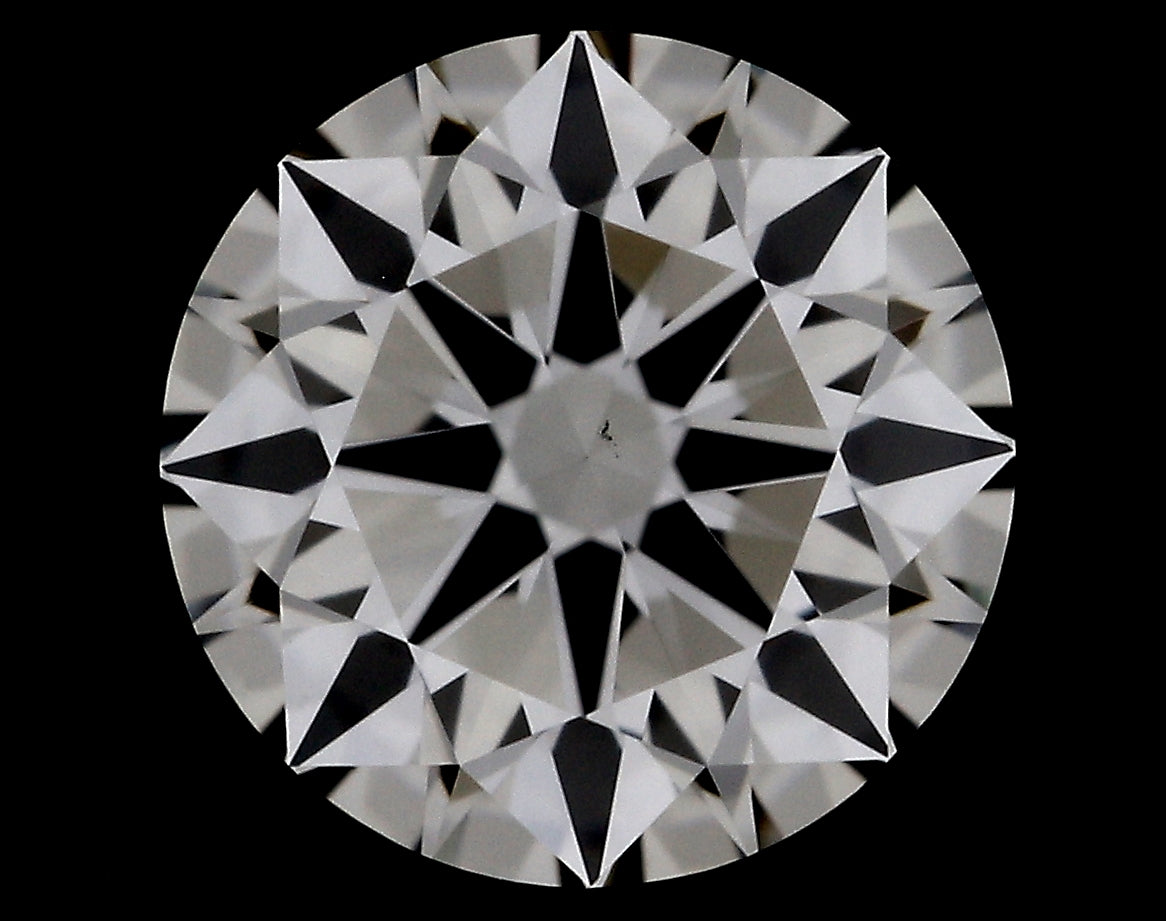 0.53 carat Round diamond F  VS1 Excellent