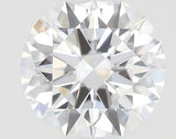0.21 carat Round diamond D  VVS2 Excellent