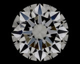 0.50 carat Round diamond I  VVS1 Excellent