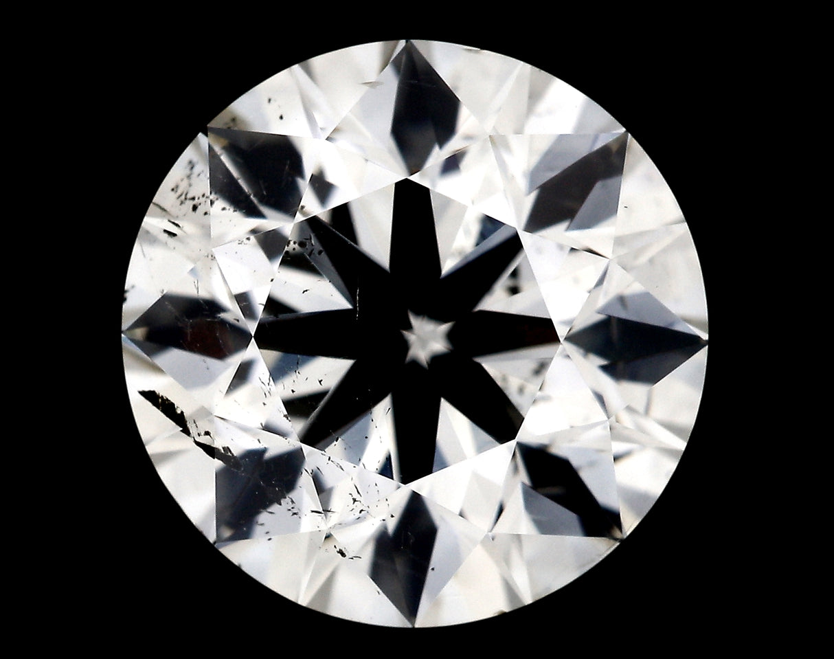 1.50 carat Round diamond L  I1 Very good