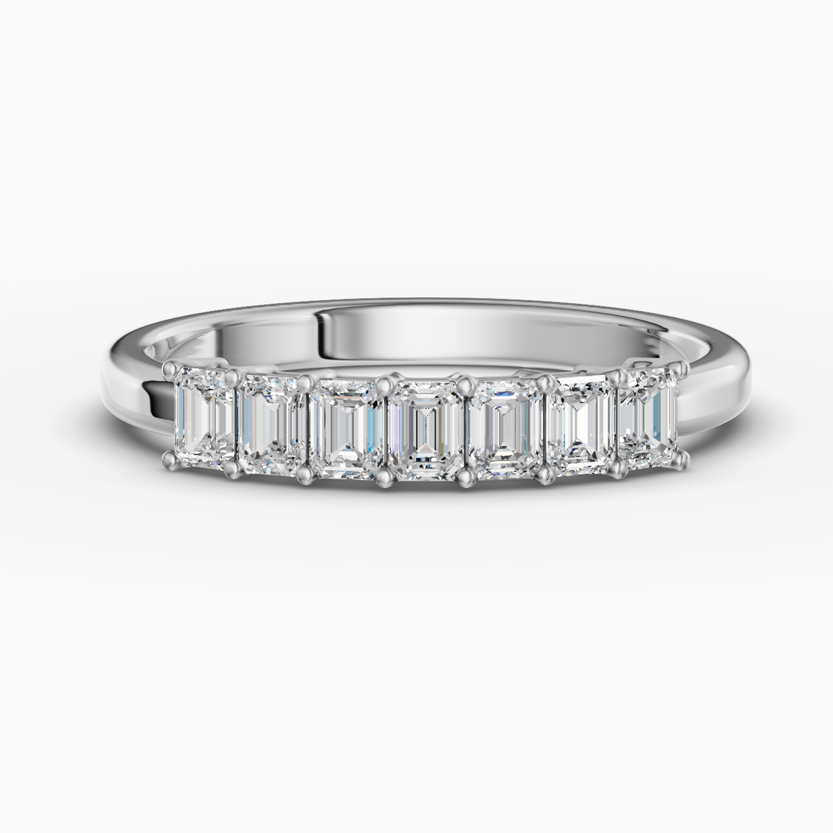 18K White Gold, Platine