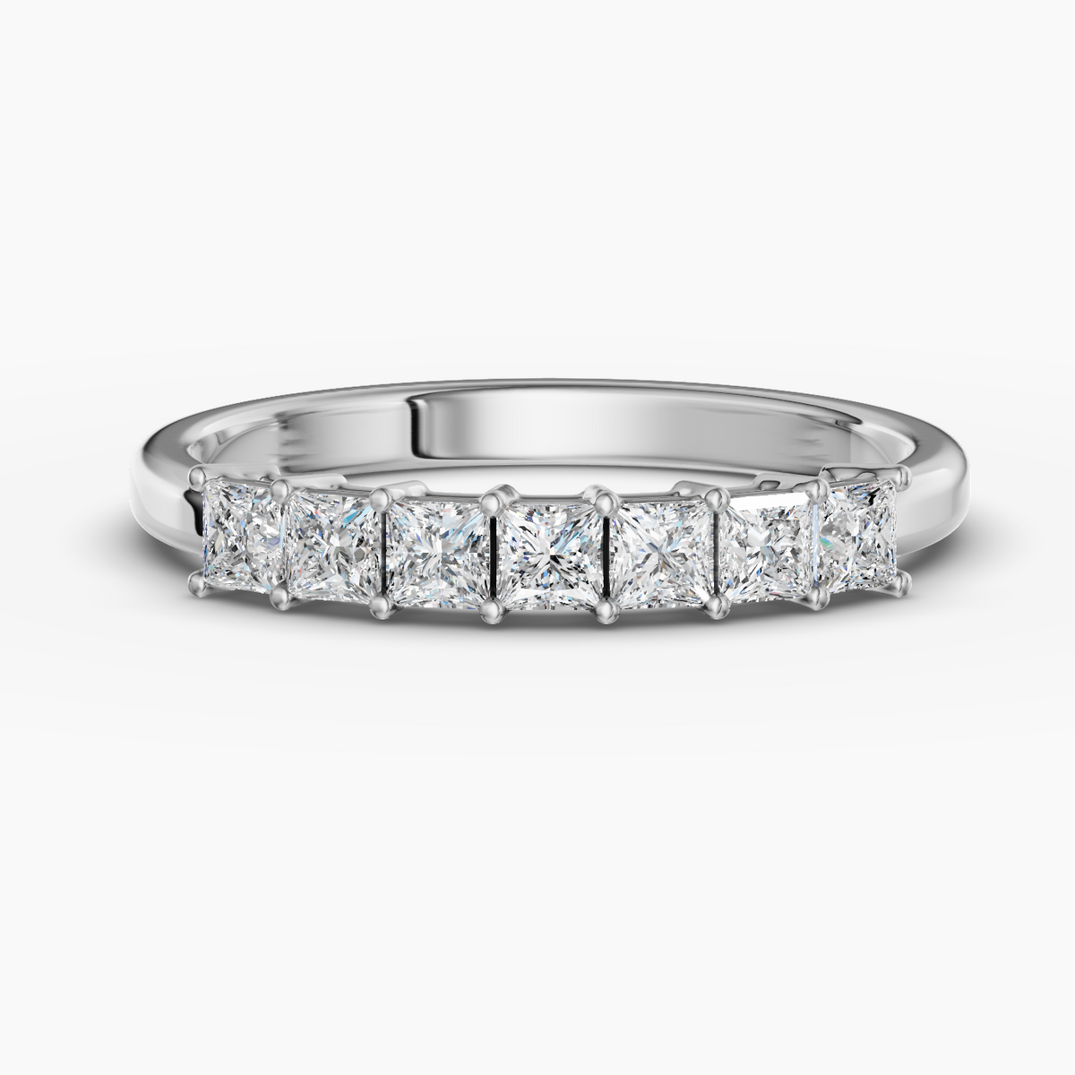 18K White Gold, Platine