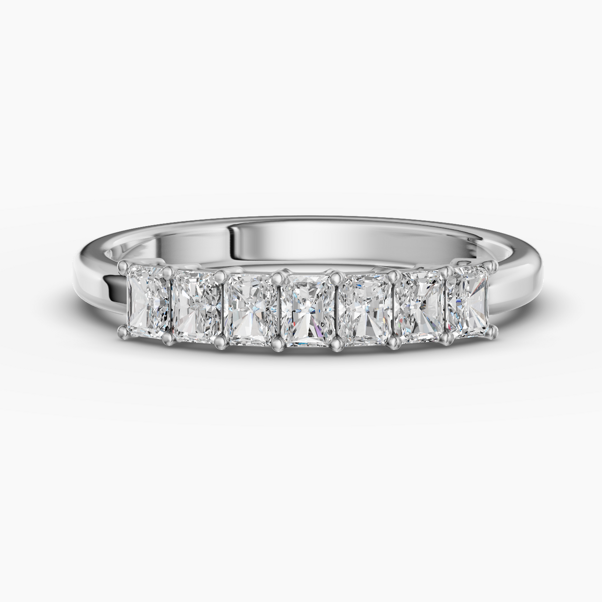 18K White Gold, Platine