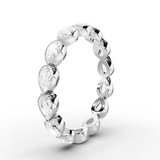 18K White Gold, 14K White Gold