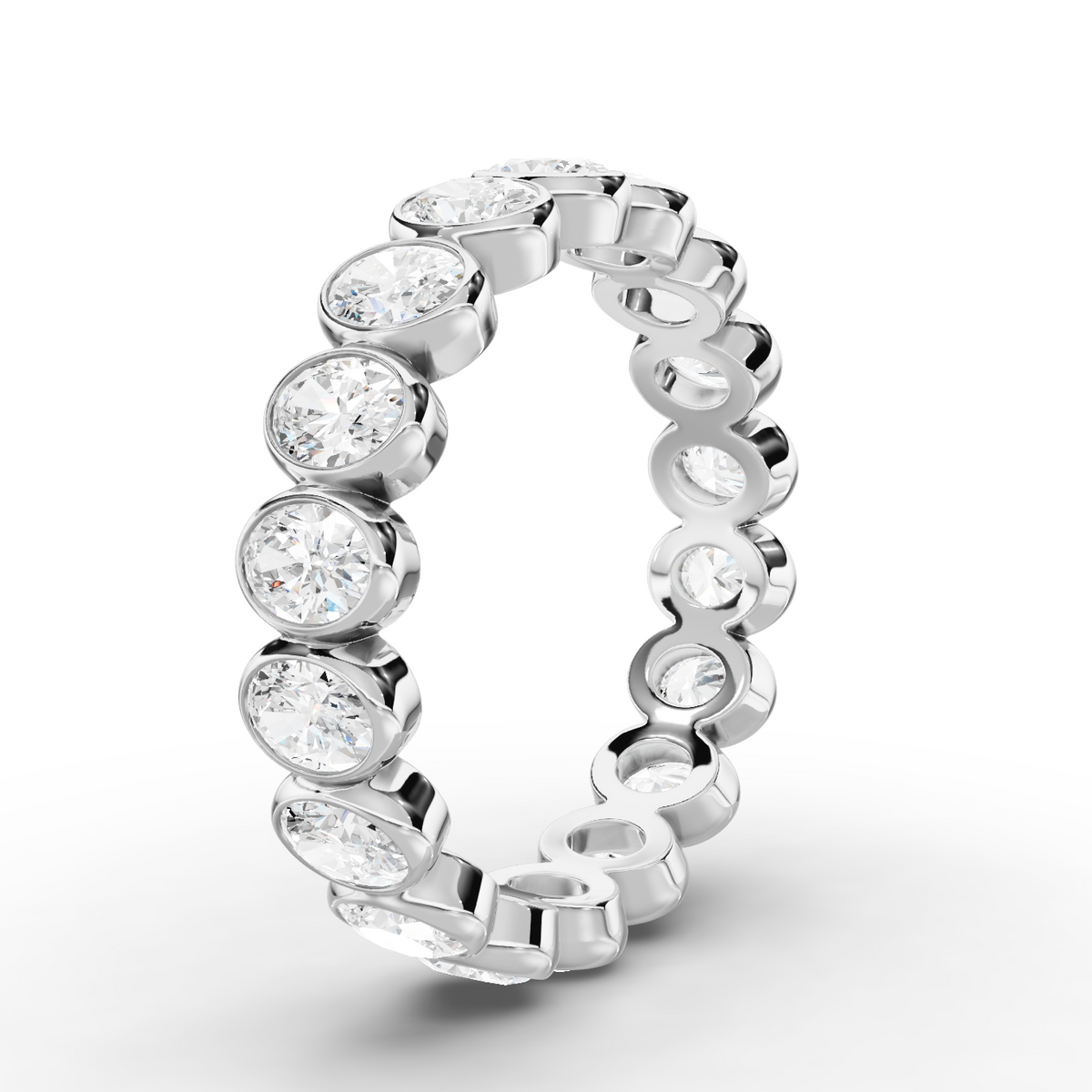 18K White Gold, 14K White Gold