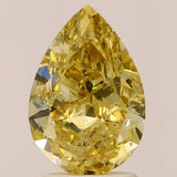 2.31 carat Pear diamond  Yellow I1