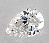 0.61 carat Pear diamond F  VS2