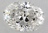 1.33 carat Oval diamond F  SI1