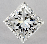 1.02 carat Princess diamond F VVS1 