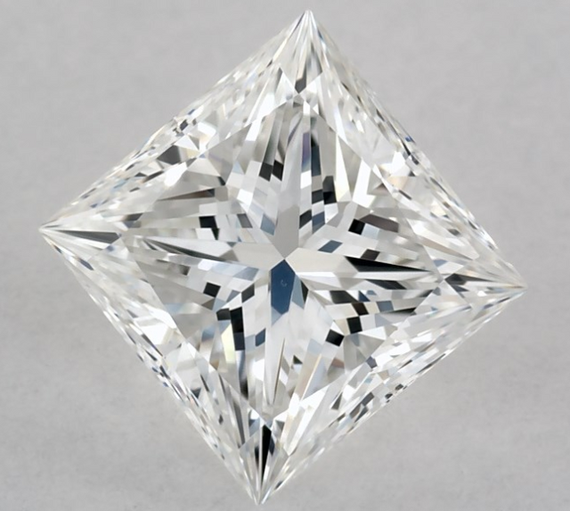 0.80 carat Princess diamond F VVS2 