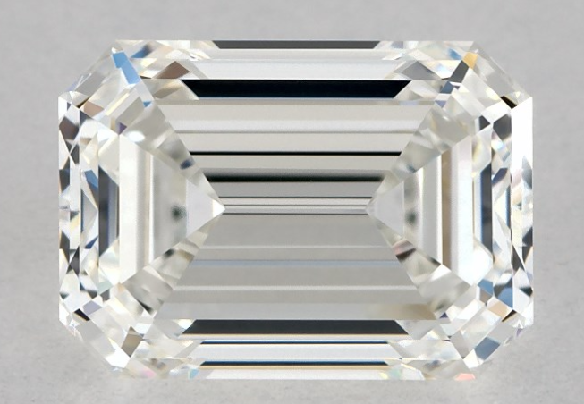1.71 carat Emerald diamond H  VS2