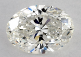 1.70 carat Oval diamond H VS2 